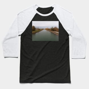 Looking dow the Erie Canal Baseball T-Shirt